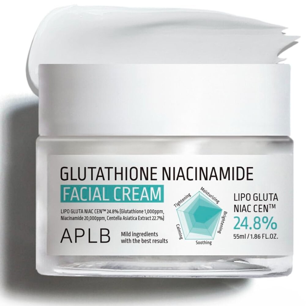 APLB Glutathione Niacinamide Facial Cream | LIPO GLUTA NIAC CEN™ 24.8% 1.86 FL.O